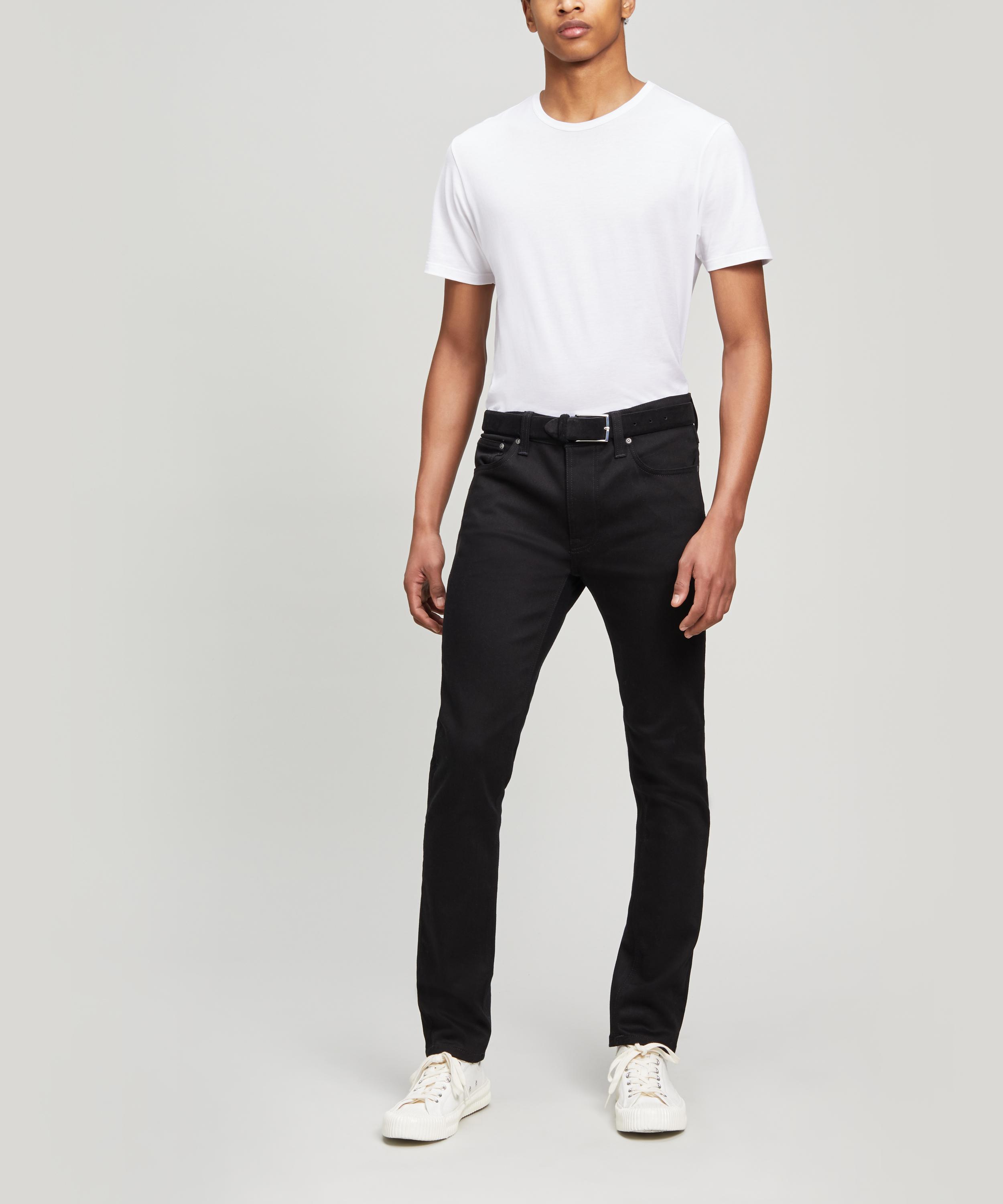 Nudie Jeans - Lean Dean Dry Ever Black Jeans image number 2