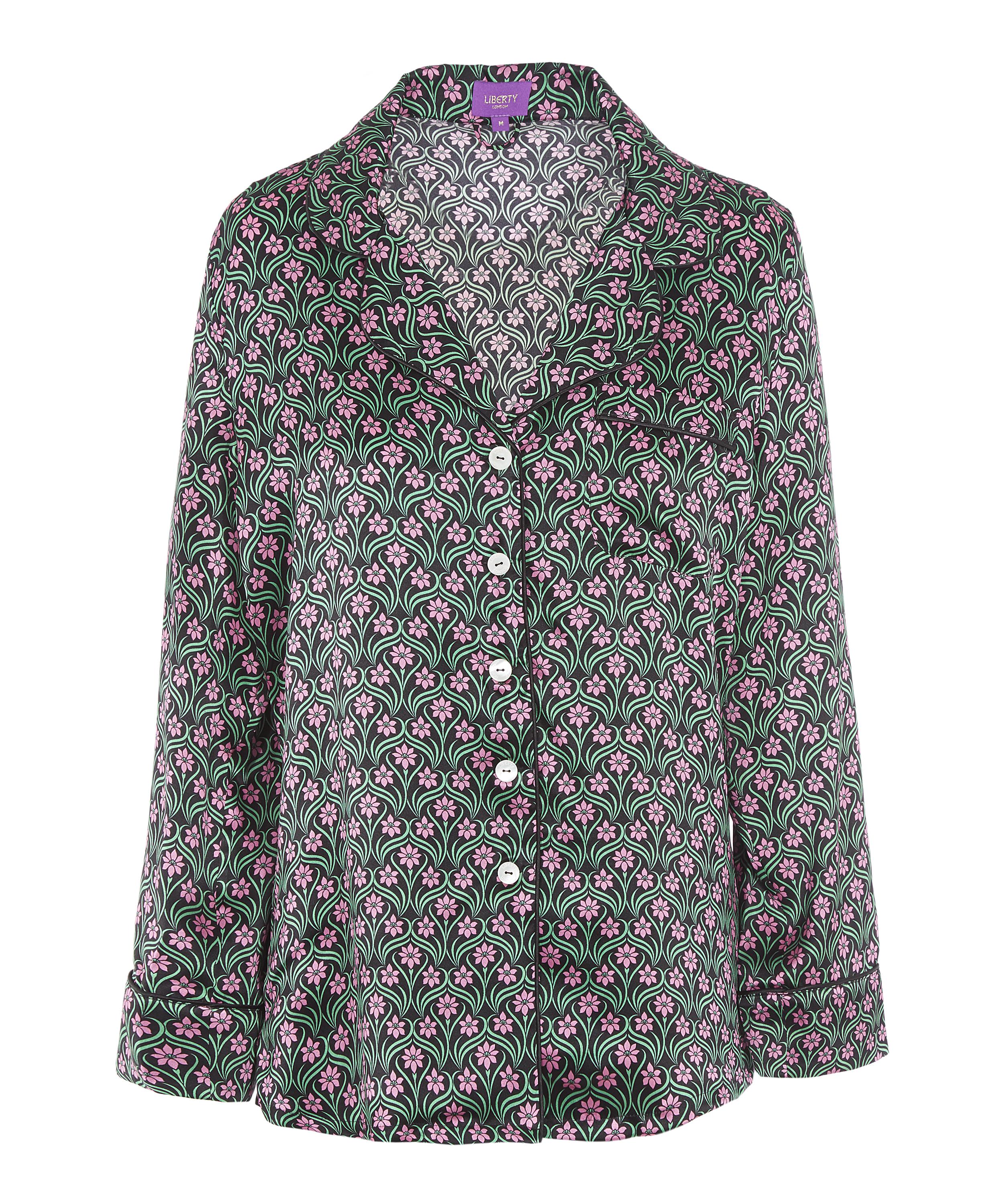 Liberty - Jasmine Long Silk Pyjama Set image number 0