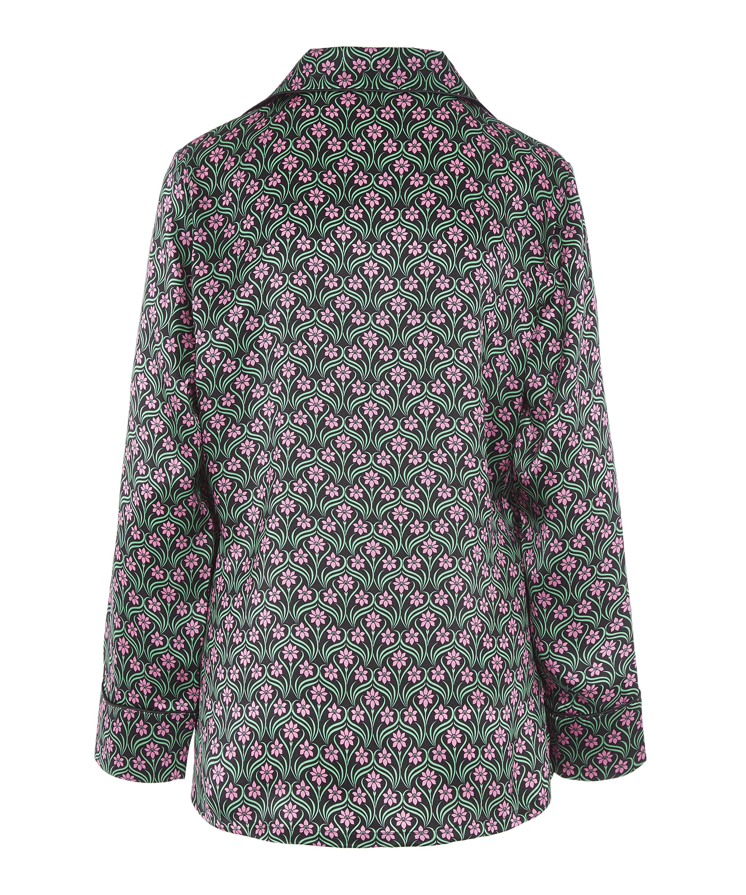 Liberty - Jasmine Long Silk Pyjama Set image number 1
