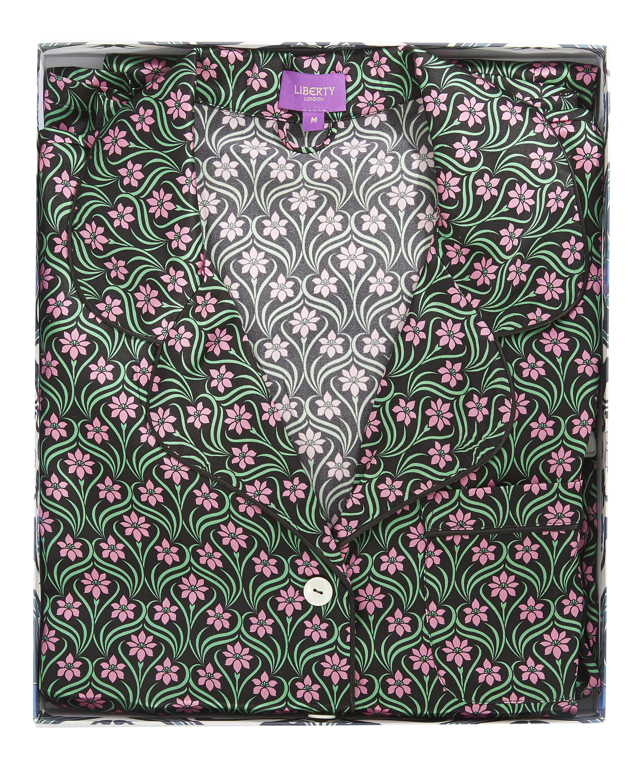 Liberty - Jasmine Long Silk Pyjama Set image number 5