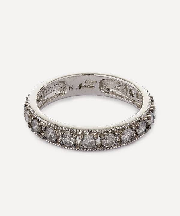 Annoushka - 18ct White Gold Dusty Diamonds Eternity Ring image number 0