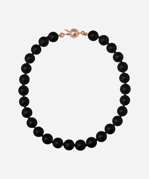 Kojis - Black Freshwater Pearl Bracelet image number 0