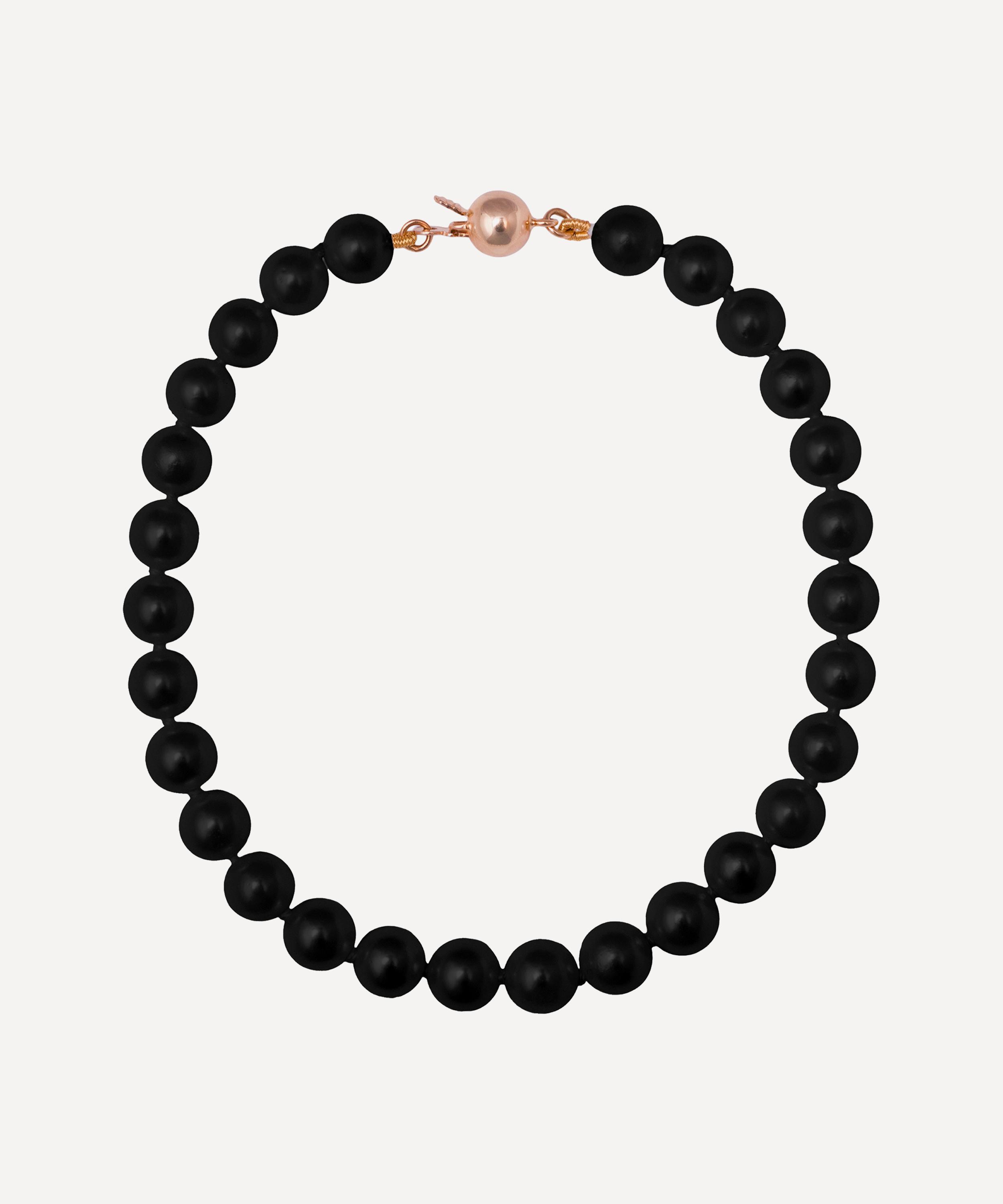 Kojis Black Freshwater Pearl Bracelet Liberty