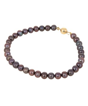 Kojis - Black Freshwater Pearl Bracelet image number 2