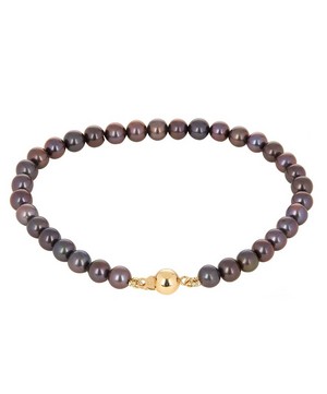 Kojis - Black Freshwater Pearl Bracelet image number 3