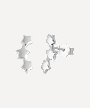Dinny Hall - Silver Bijou Triple Star Earrings image number 0