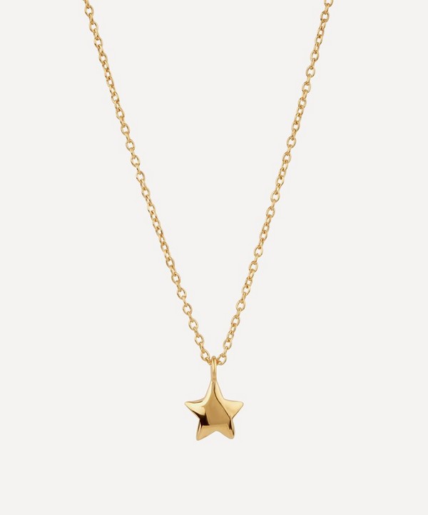 Dinny Hall - Gold-Plated Bijou Star Pendant Necklace image number null