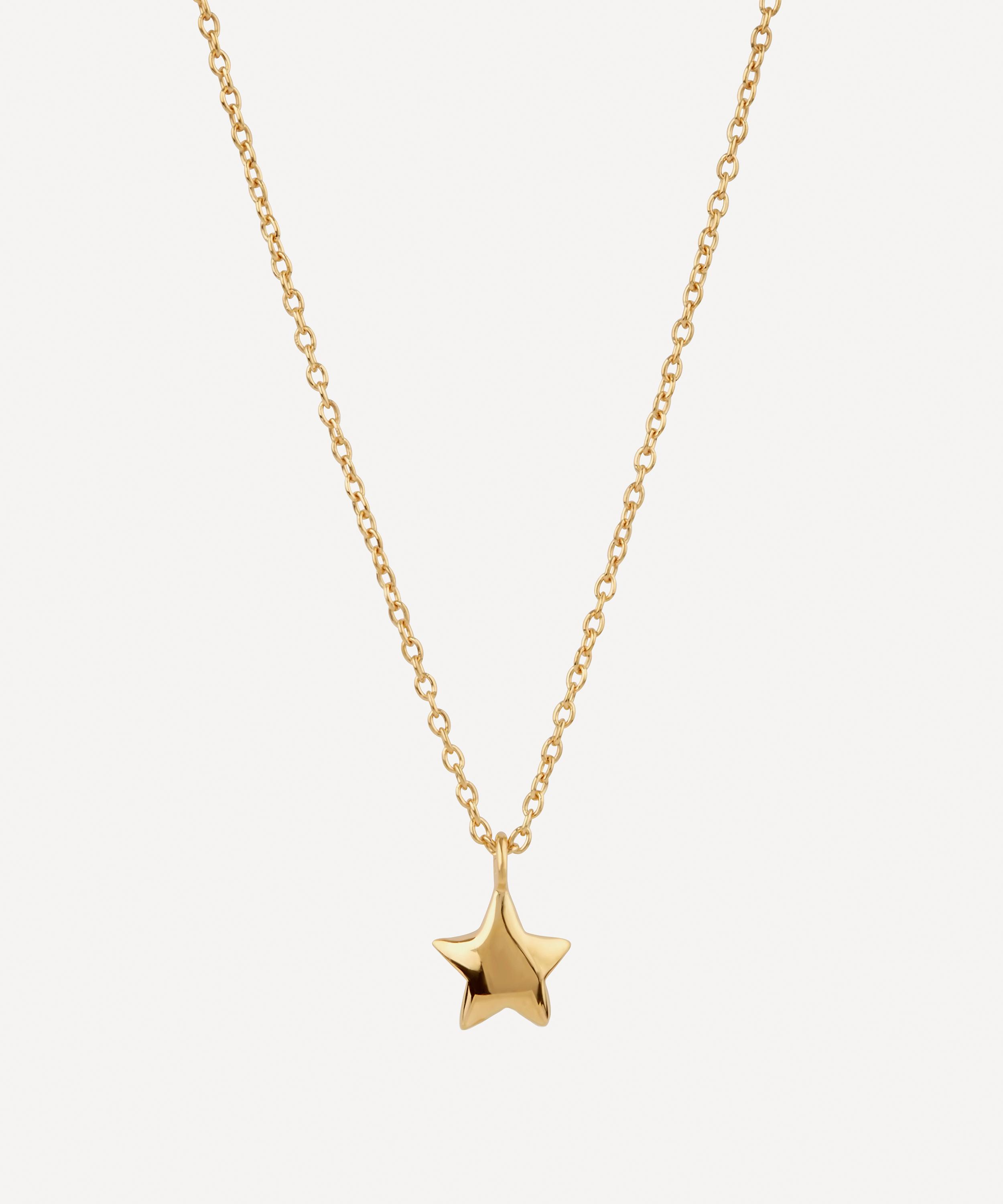 Dinny Hall - Gold-Plated Bijou Star Pendant Necklace image number 0