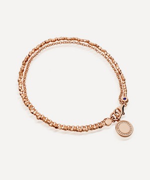 Astley Clarke - Rose Gold Plated Vermeil Silver Cosmos White Sapphire Biography Bracelet image number 0