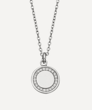 Astley Clarke - Cosmos White Sapphire Pendant Necklace image number 0