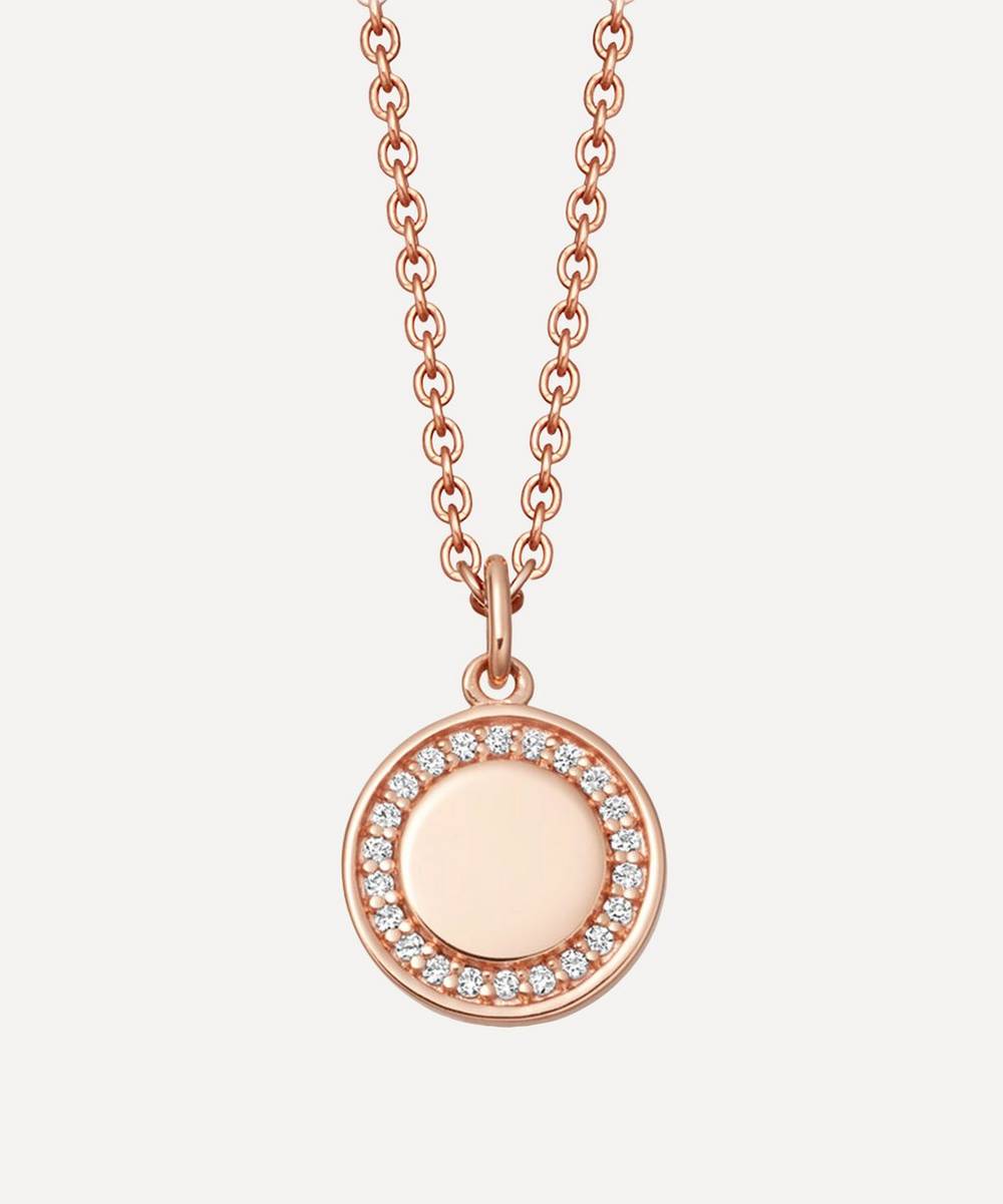 Astley Clarke - Cosmos White Sapphire Pendant Necklace