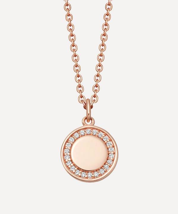 Astley Clarke - Cosmos White Sapphire Pendant Necklace image number 0