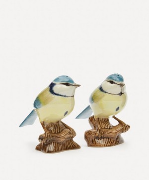 Quail - Blue Tit Salt and Pepper Shakers image number 1