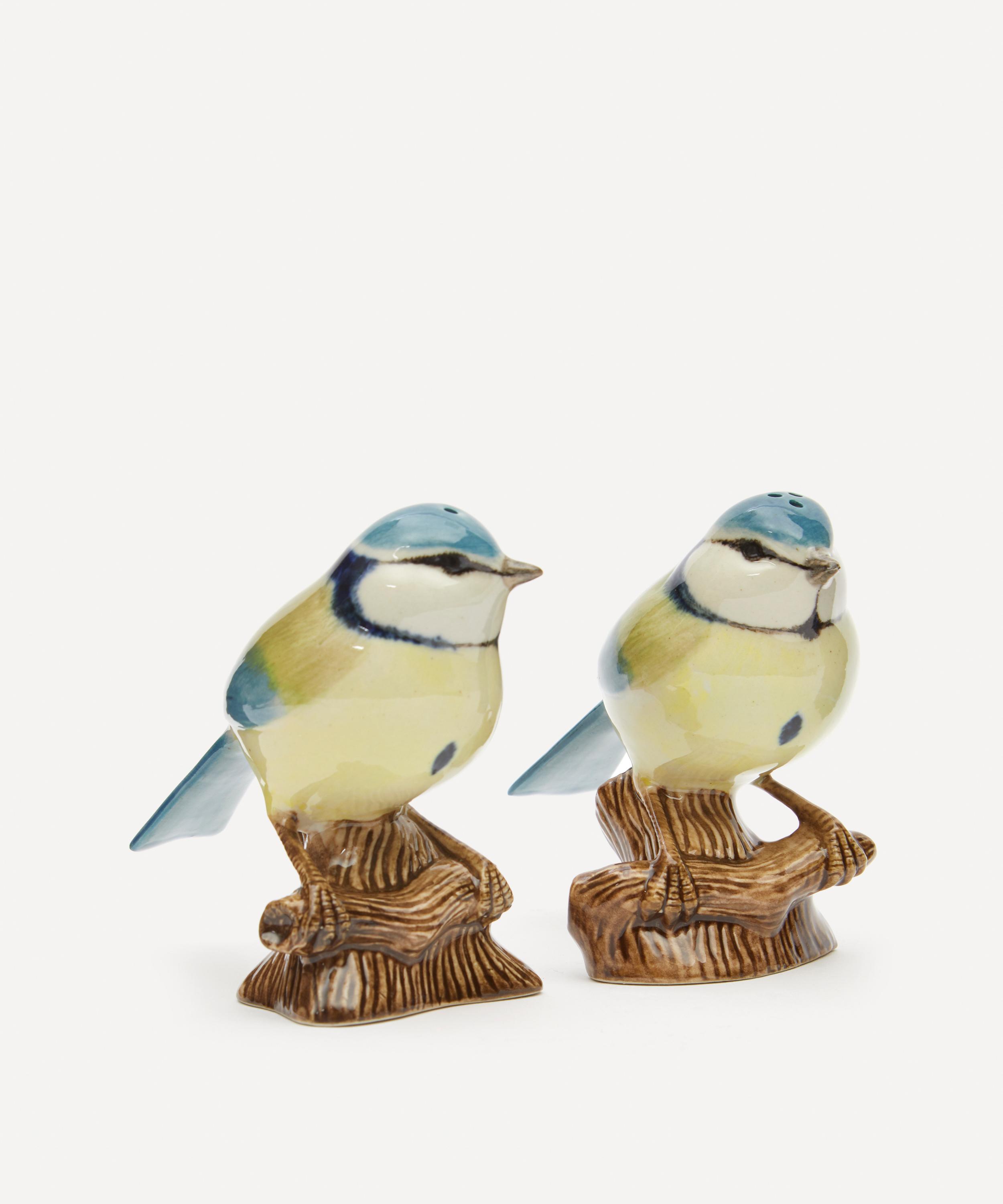 Quail Blue Tit Salt Liberty and Shakers | Pepper