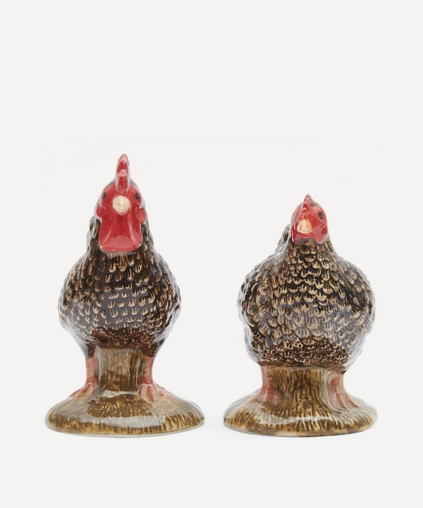 Quail - Maran Hen and Cockerel Salt and Pepper Shakers image number null