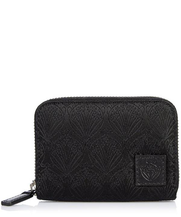 Liberty - Zipped Coin Wallet in Nylon Jacquard image number 0