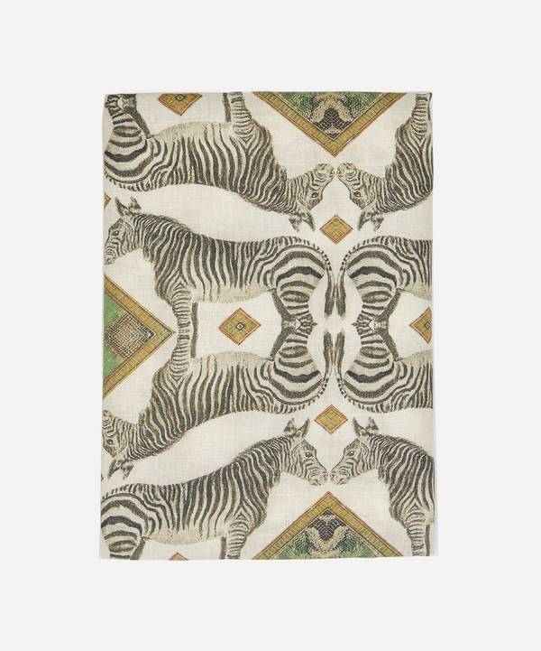 Avenida Home - Zebra 200x150cm Linen Tablecloth image number 0