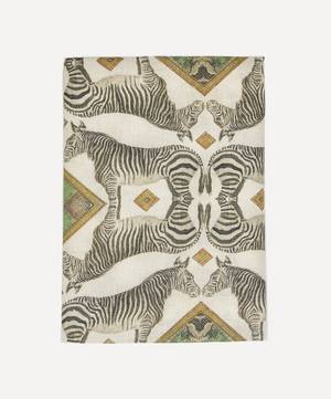 Zebra 200x150cm Linen Tablecloth