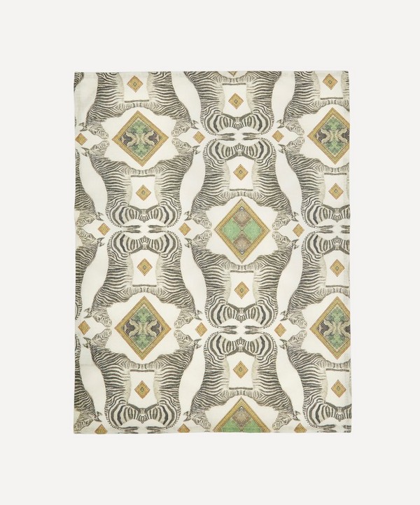 Avenida Home - Wildlife Zebra 70x50cm Linen Tea Towel image number null