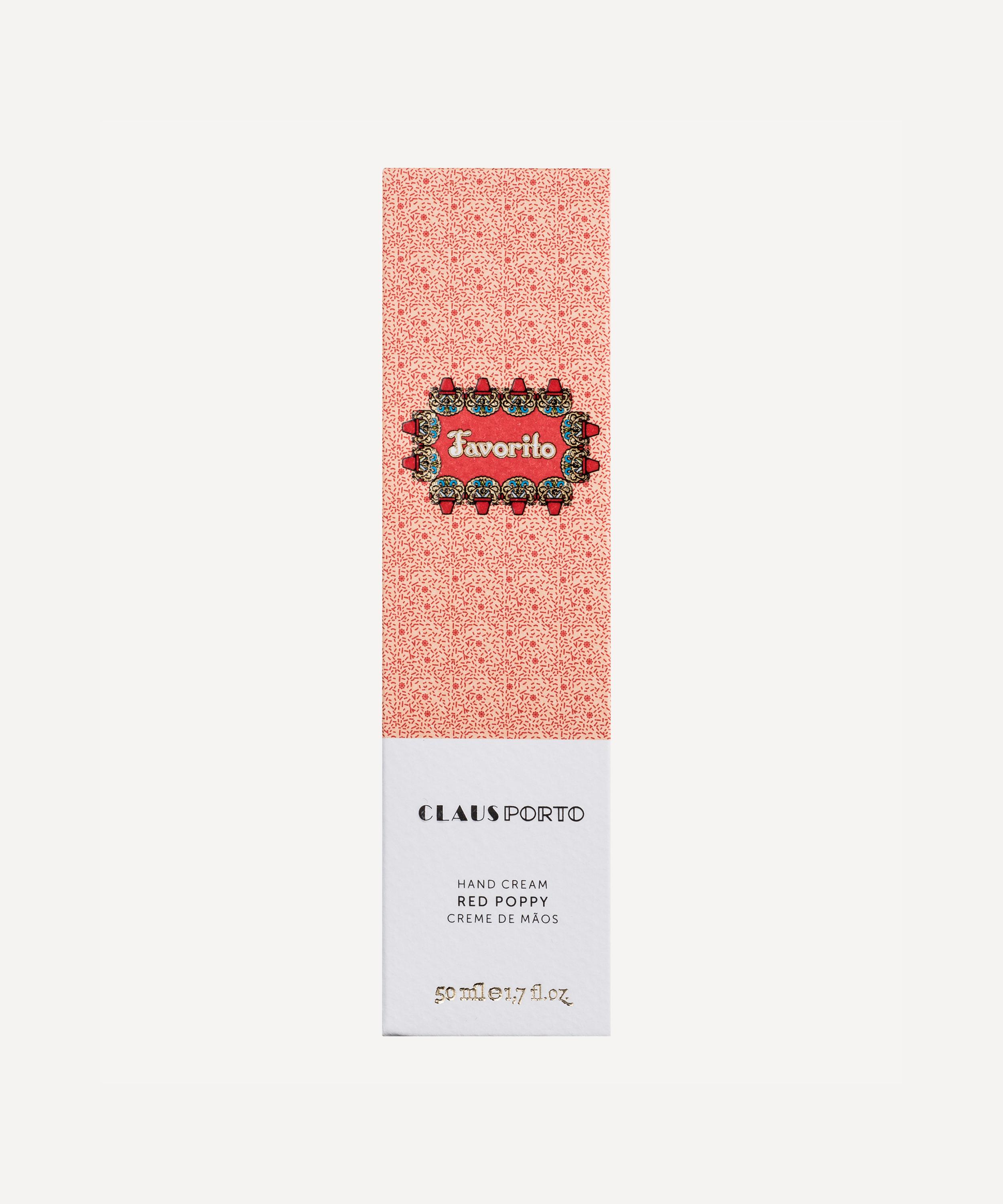 Claus Porto - Favorito Red Poppy Hand Cream 50ml image number 1