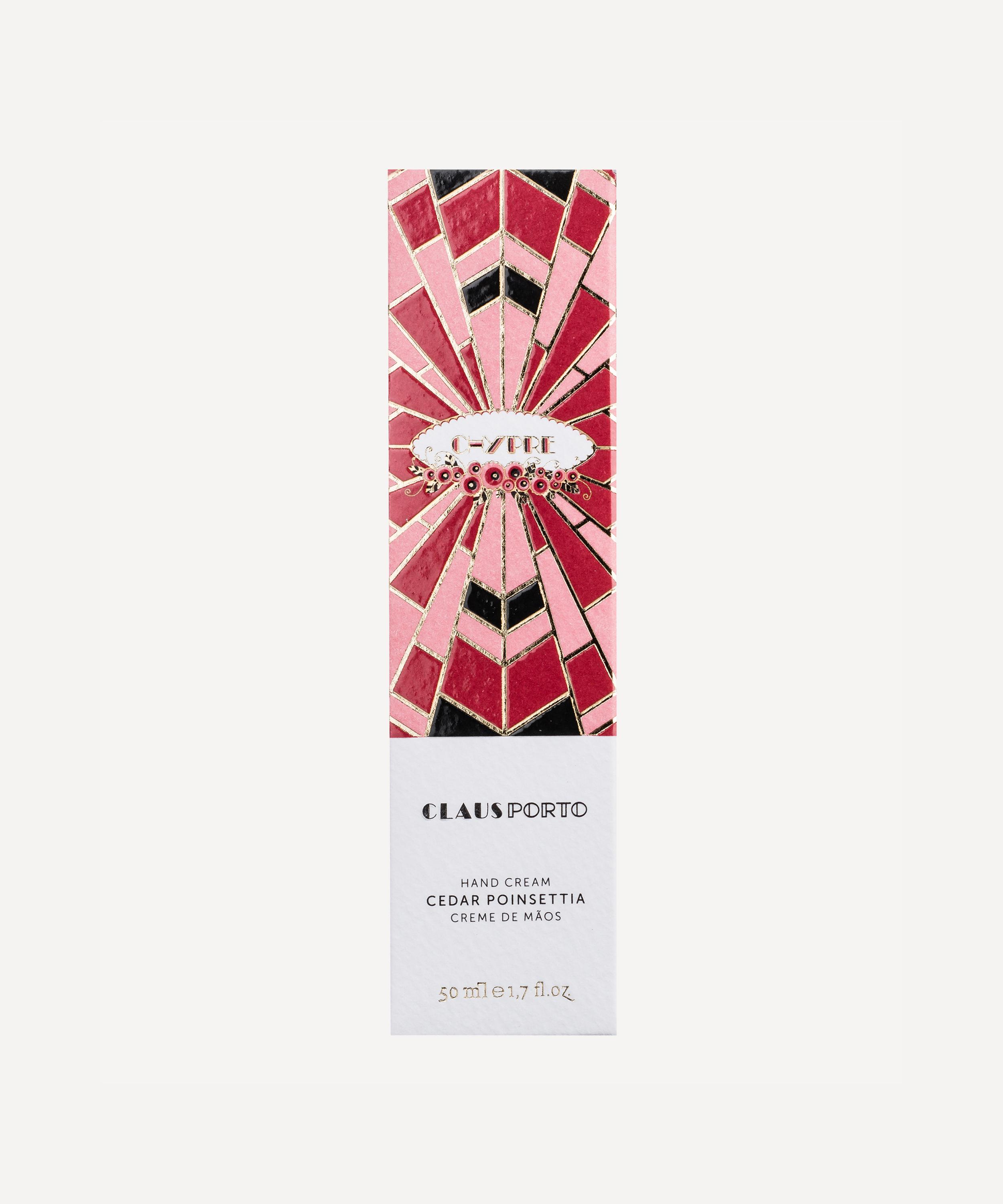 Claus Porto - Chypre Cedar Poinsettia Hand Cream 50ml image number 1