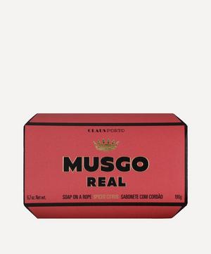 Claus Porto - Musgo Real Spiced Citrus Soap On A Rope 190g image number 1