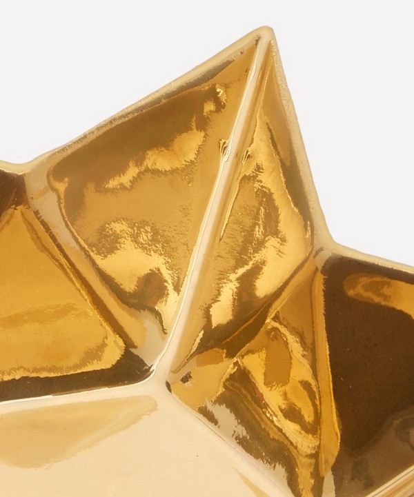 Astier de Villatte - Etoile Golden Soup Plate image number 3