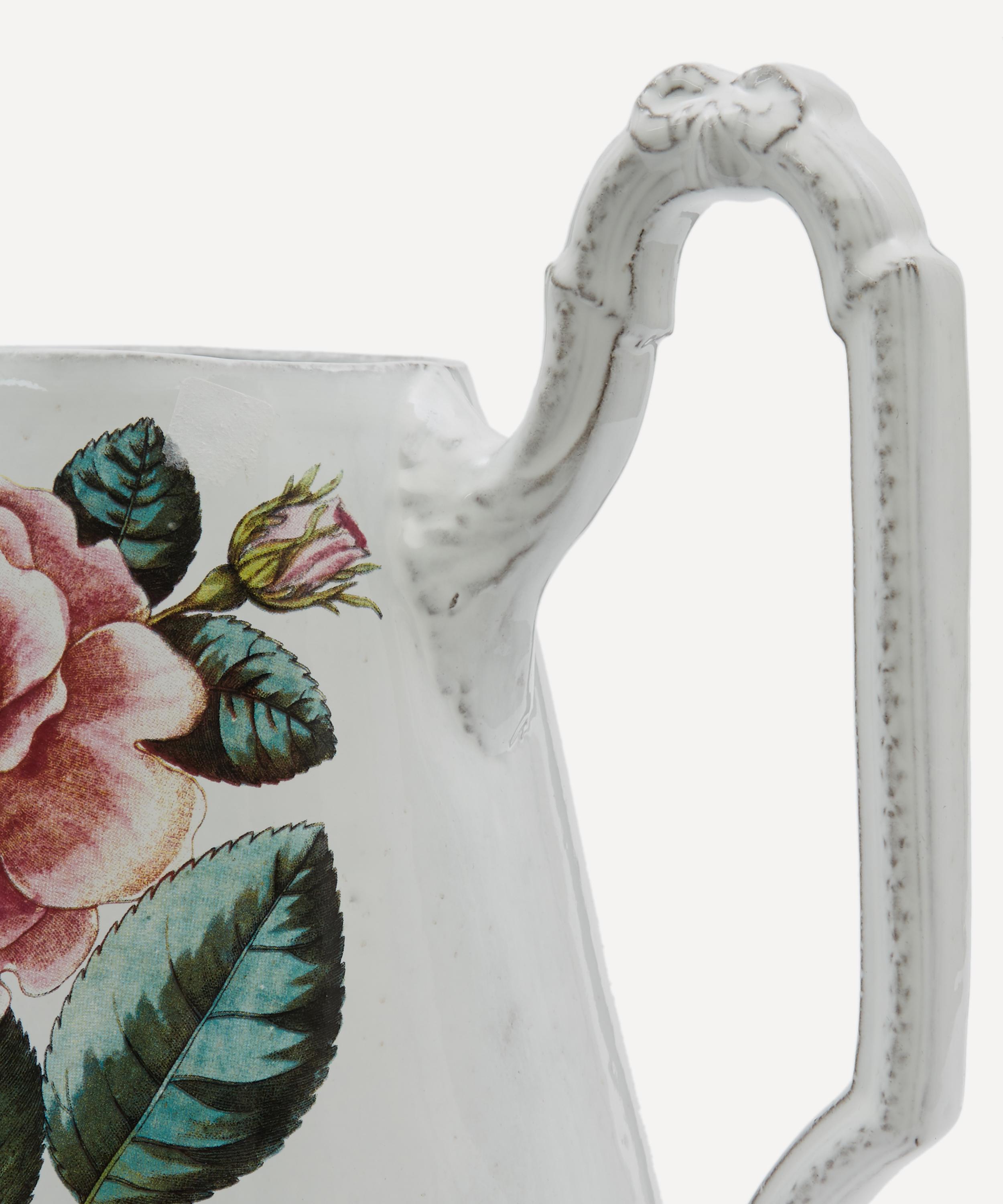 Astier de Villatte - Painted Rose Pitcher image number 2