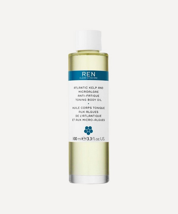REN Clean Skincare - Atlantic Kelp and Magnesium Microalgae Anti-Fatigue Toning Body Oil 100ml image number 0