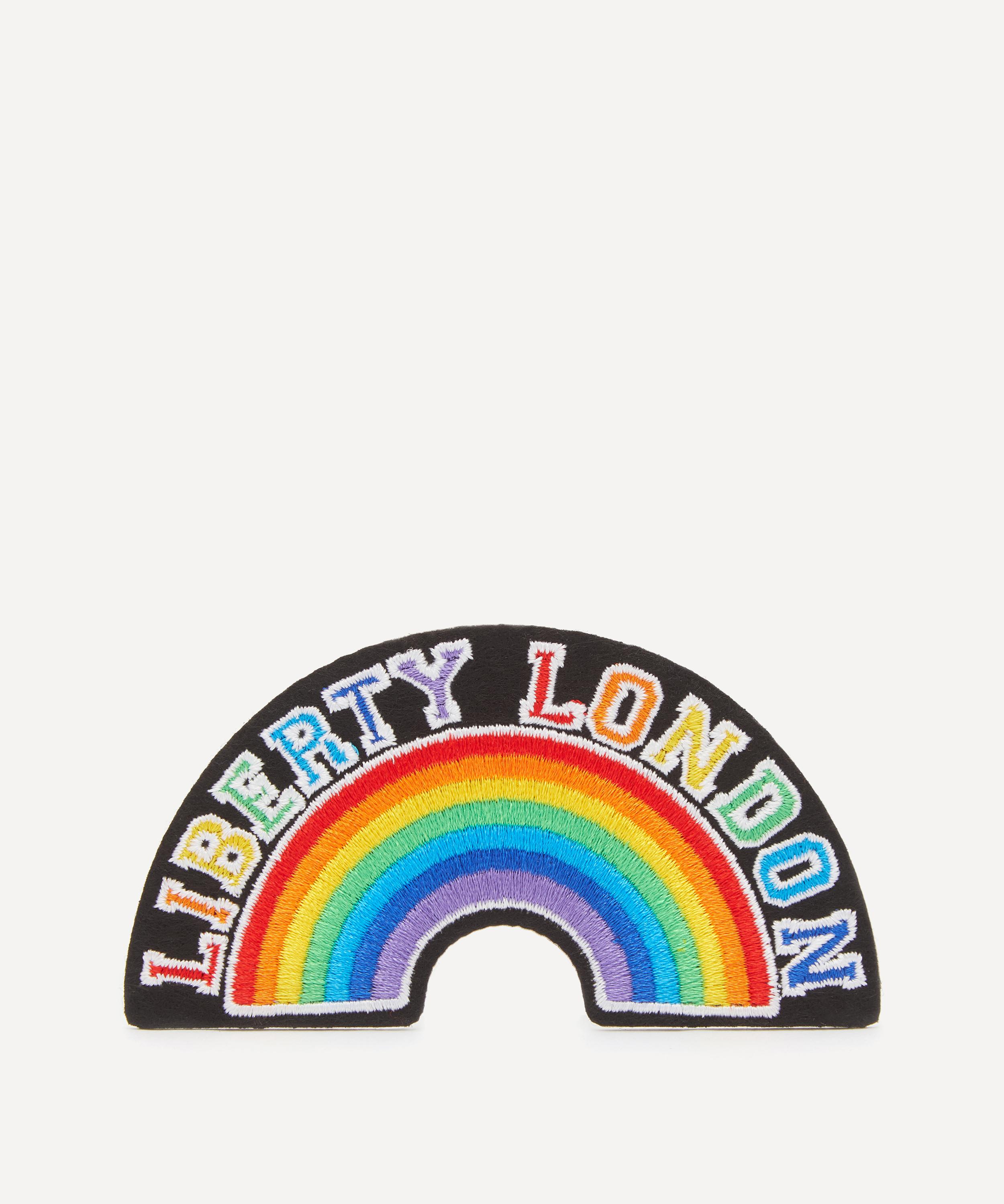 Liberty - Embroidered Rainbow Sticker Patch image number 1