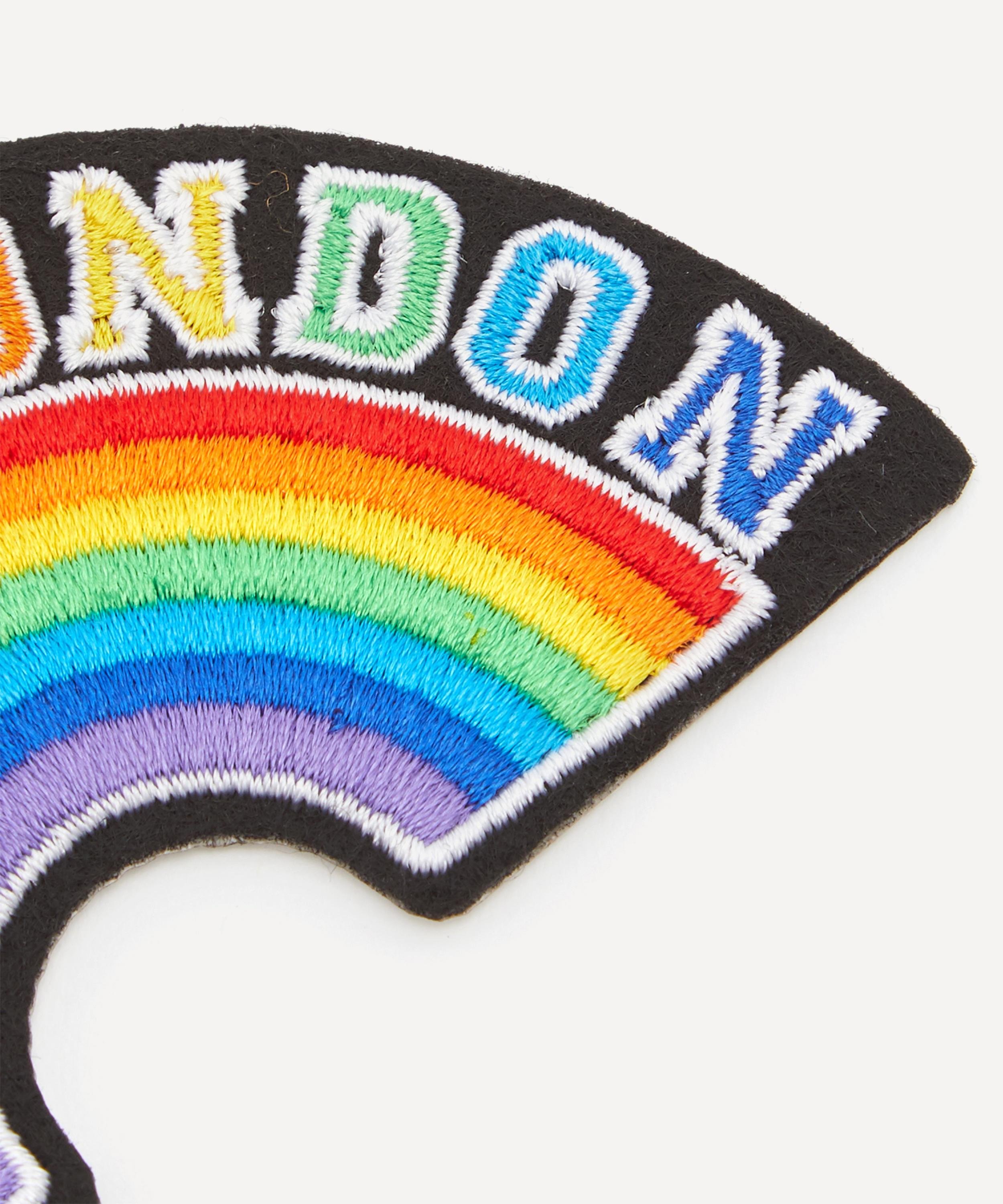 Liberty - Embroidered Rainbow Sticker Patch image number 3