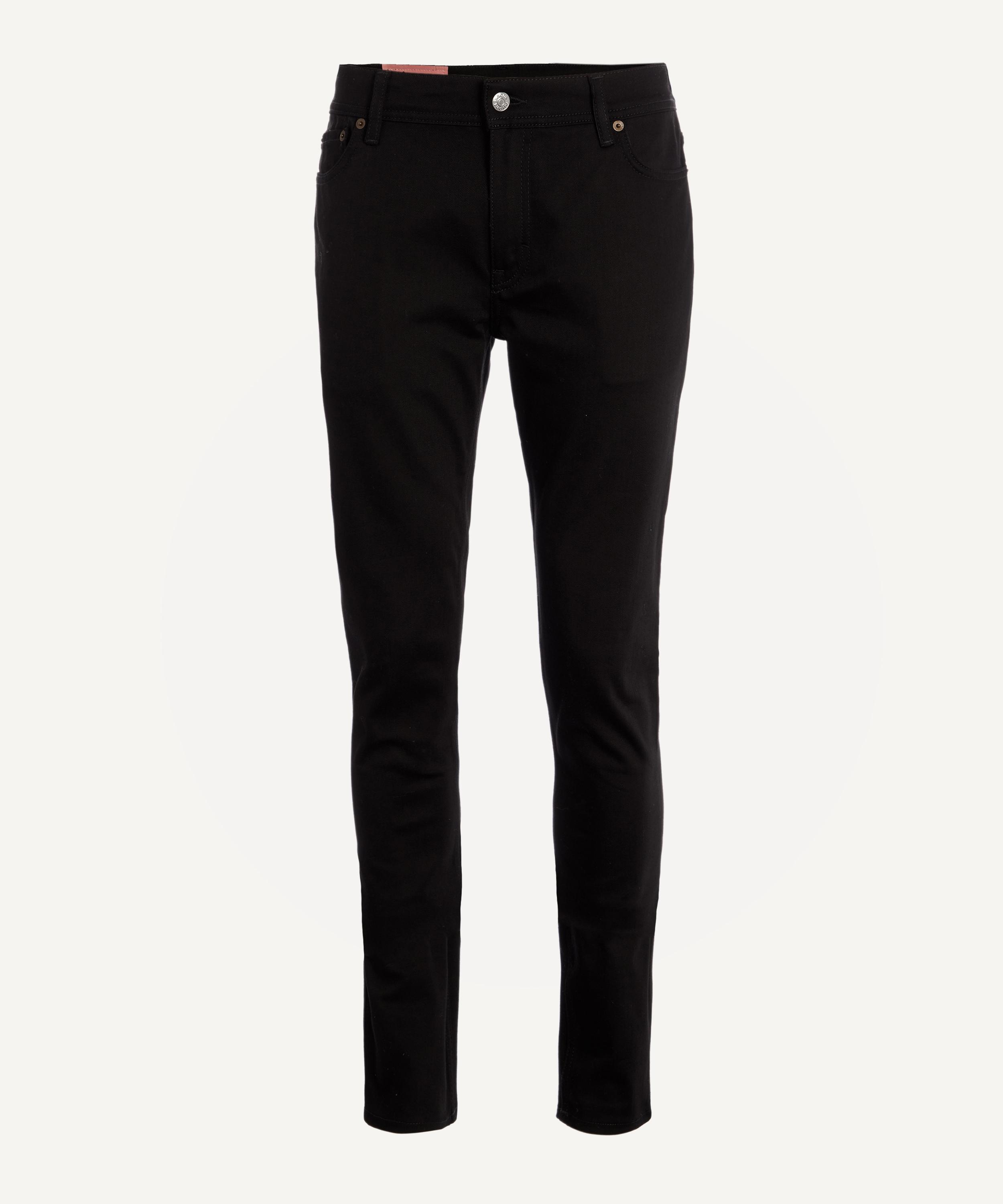 Acne Studios North Stay Black Straight Fit Jeans