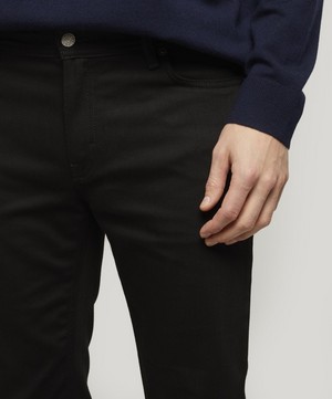 Acne Studios - North Stay Black Straight Fit Jeans image number 4
