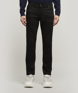 Acne Studios - North Stay Black Straight Fit Jeans image number 5