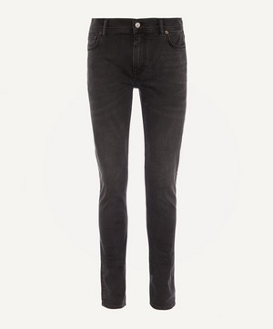 Acne Studios - North Used Black Slim Fit Jeans image number 0