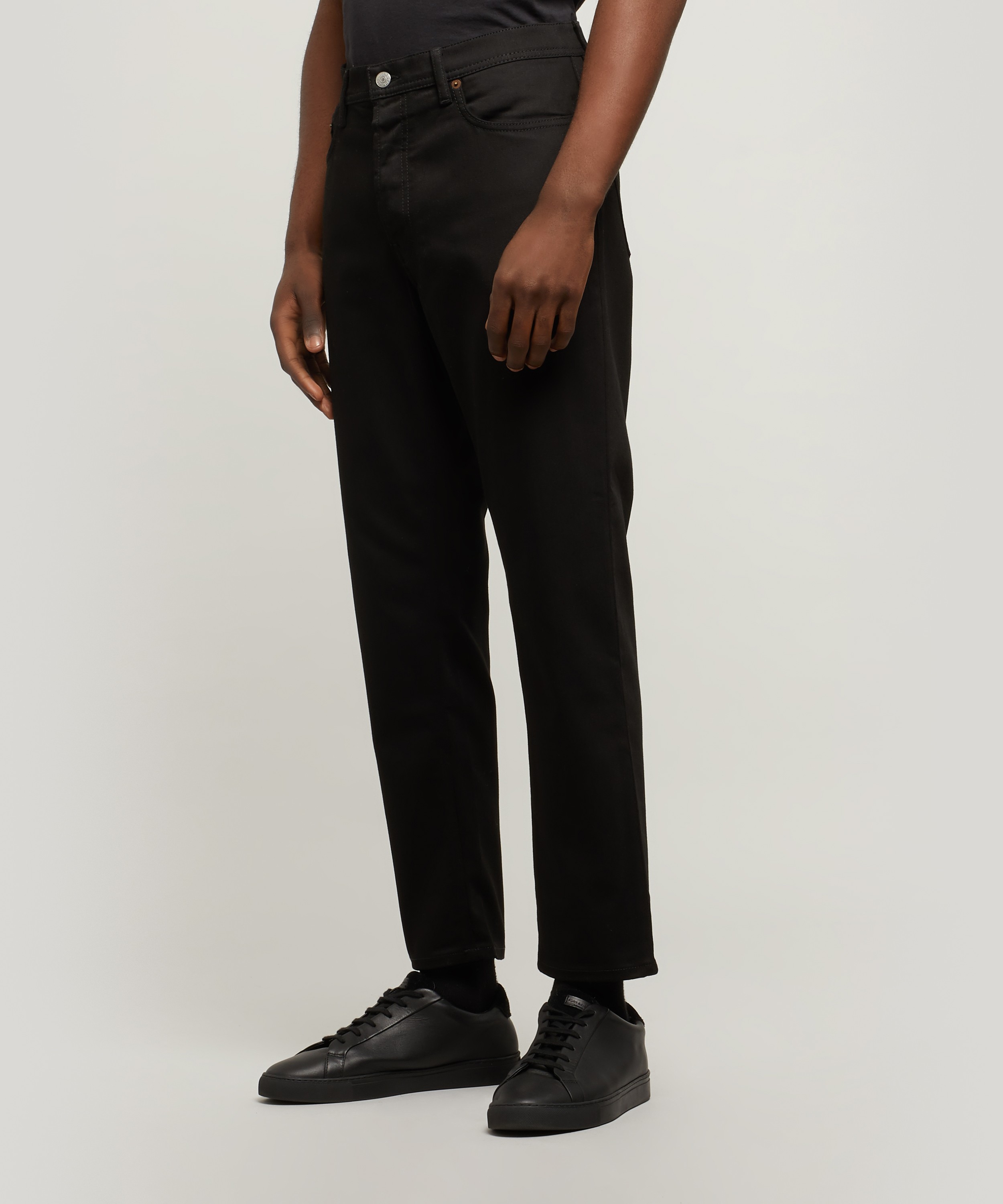 Acne Studios - River Stay Black Straight Fit Jeans image number 2