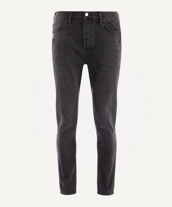 Acne Studios - River Used Black Jeans image number null