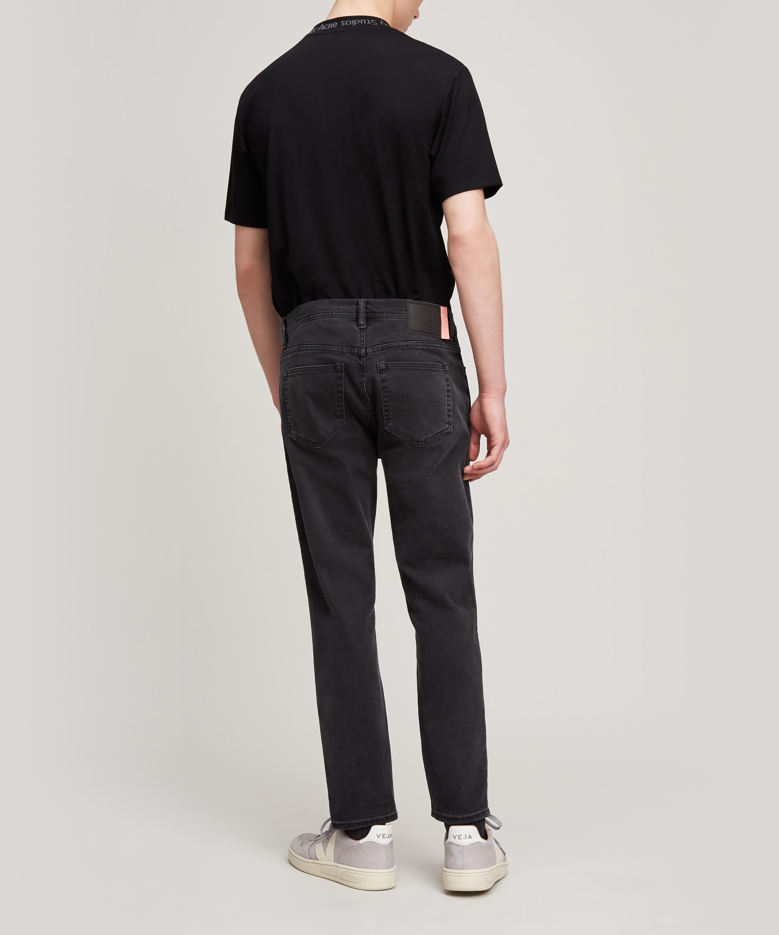 Acne Studios - River Used Black Jeans image number 3