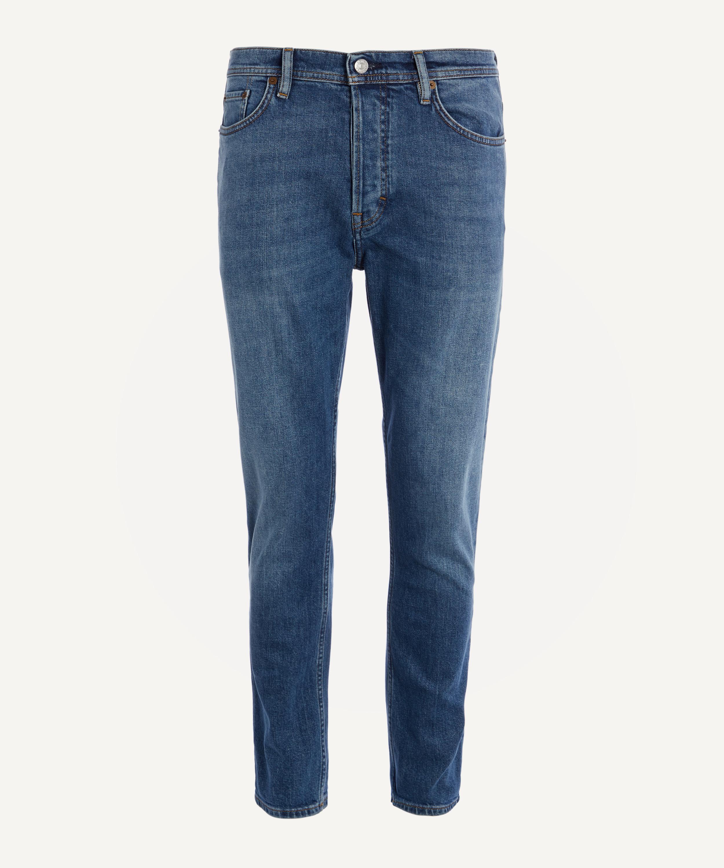 Acne Studios River Mid Blue Straight Fit Jeans