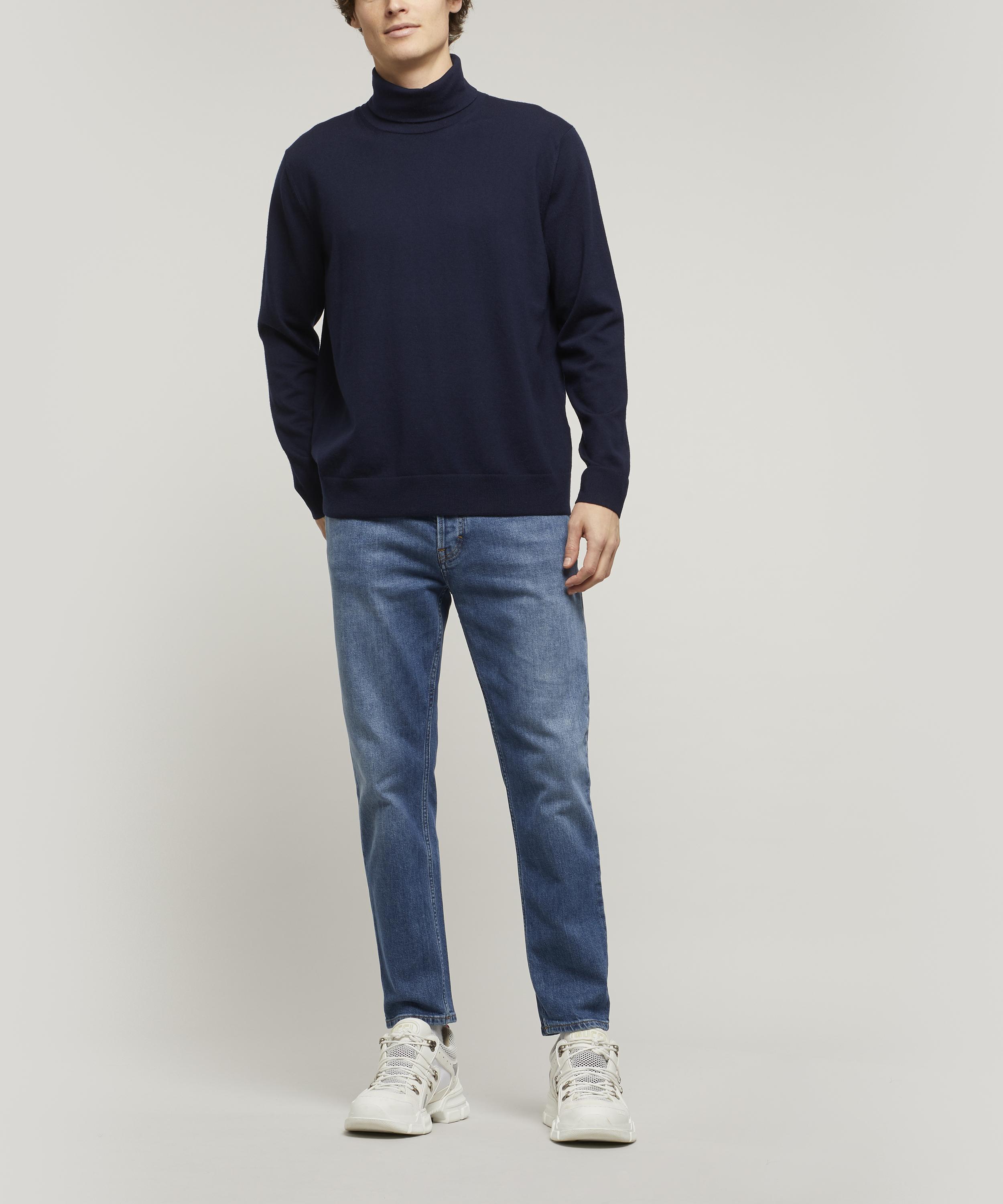 Acne Studios River Mid Blue Straight Fit Jeans | Liberty