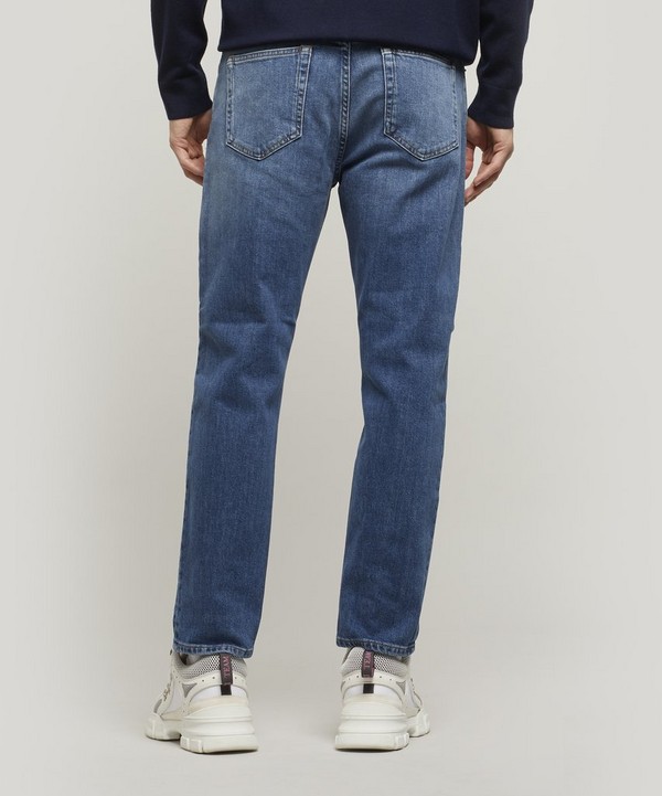 Acne Studios - River Mid Blue Straight Fit Jeans image number 3