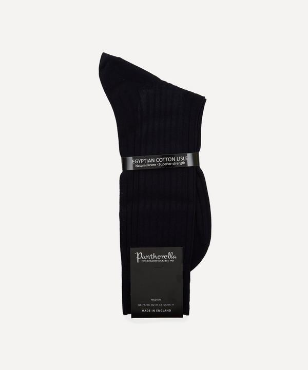 Pantherella - Danvers Ribbed Cotton Socks image number null