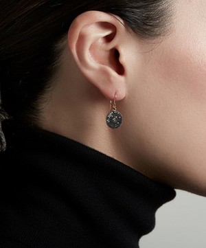 Astley Clarke - Rose Gold Icon Black Diamond Earrings image number 1