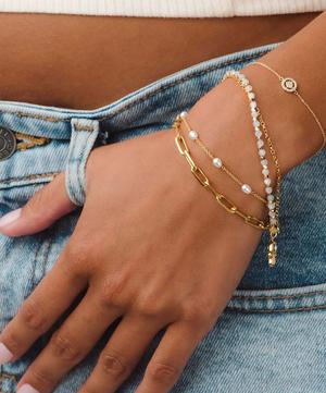 Astley Clarke - Gold Mini Icon Aura Bracelet image number 1