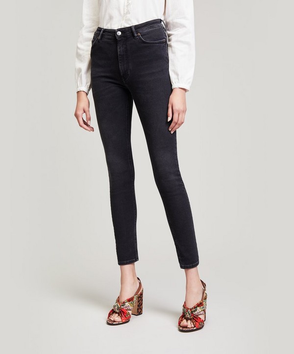 Acne Studios - Peg High-Waist Jeans image number null