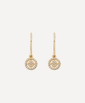 Astley Clarke - Gold Mini Icon Aura Drop Earrings image number 0