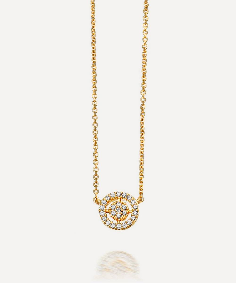 Astley Clarke - Gold Mini Icon Aura Pendant Necklace