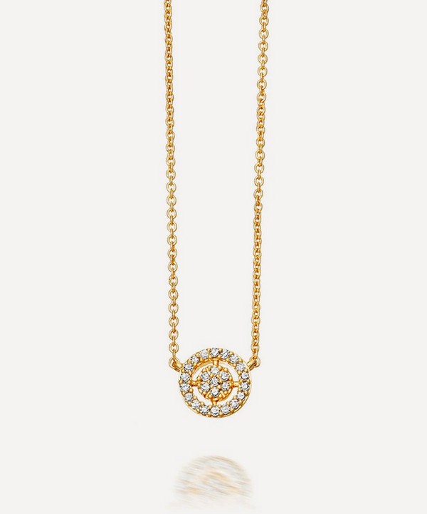 Astley Clarke - Gold Mini Icon Aura Pendant Necklace image number null