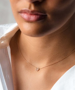 Astley Clarke - Gold Mini Icon Aura Pendant Necklace image number 1