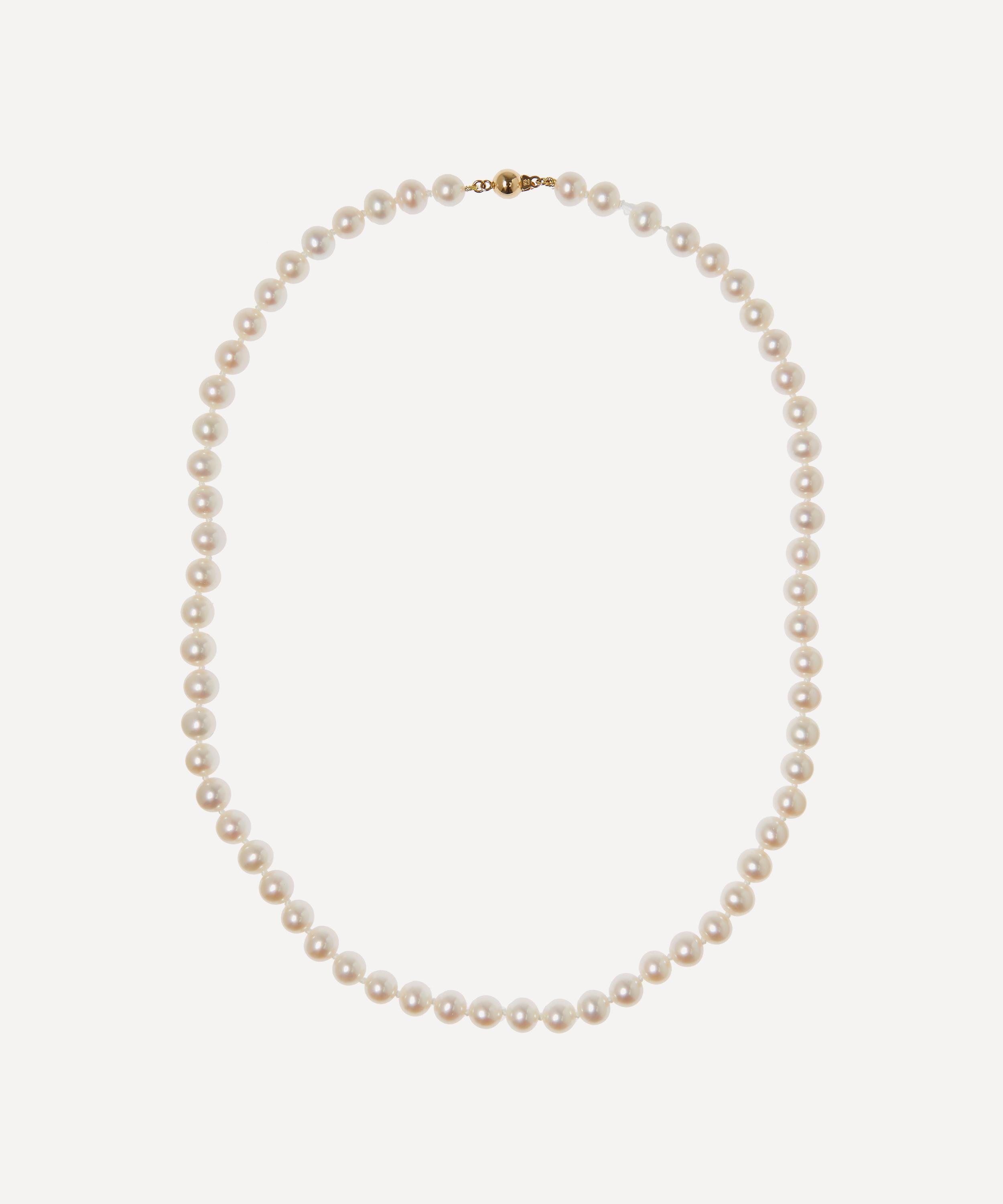 Pearl on sale necklace uk